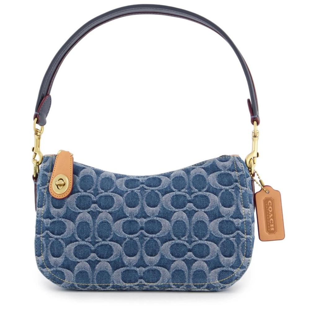 Coach denim swinger bag🤩